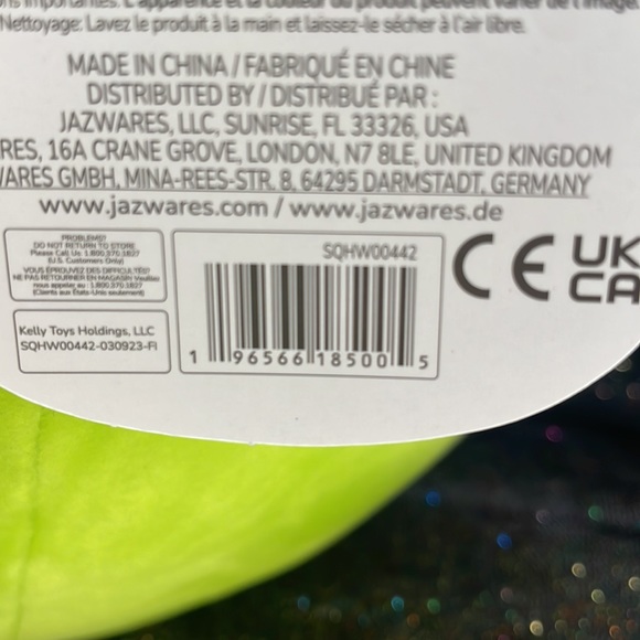 ⭐️BNWT 12” Fitzy the Goblin Drinking Pumpkin Latte Squishmallow First to market! - Picture 11 of 13